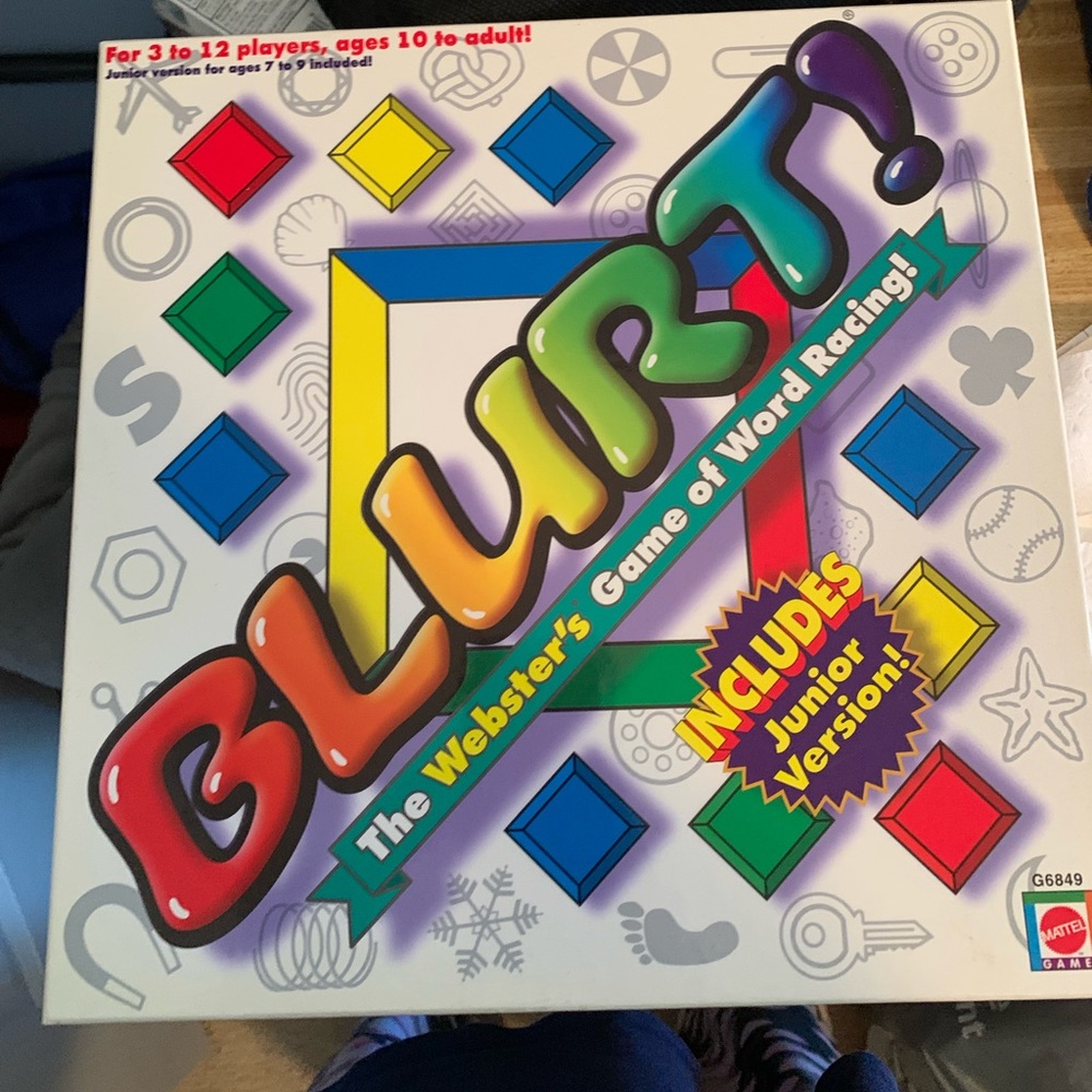 BLURT the Board Game, NWOT